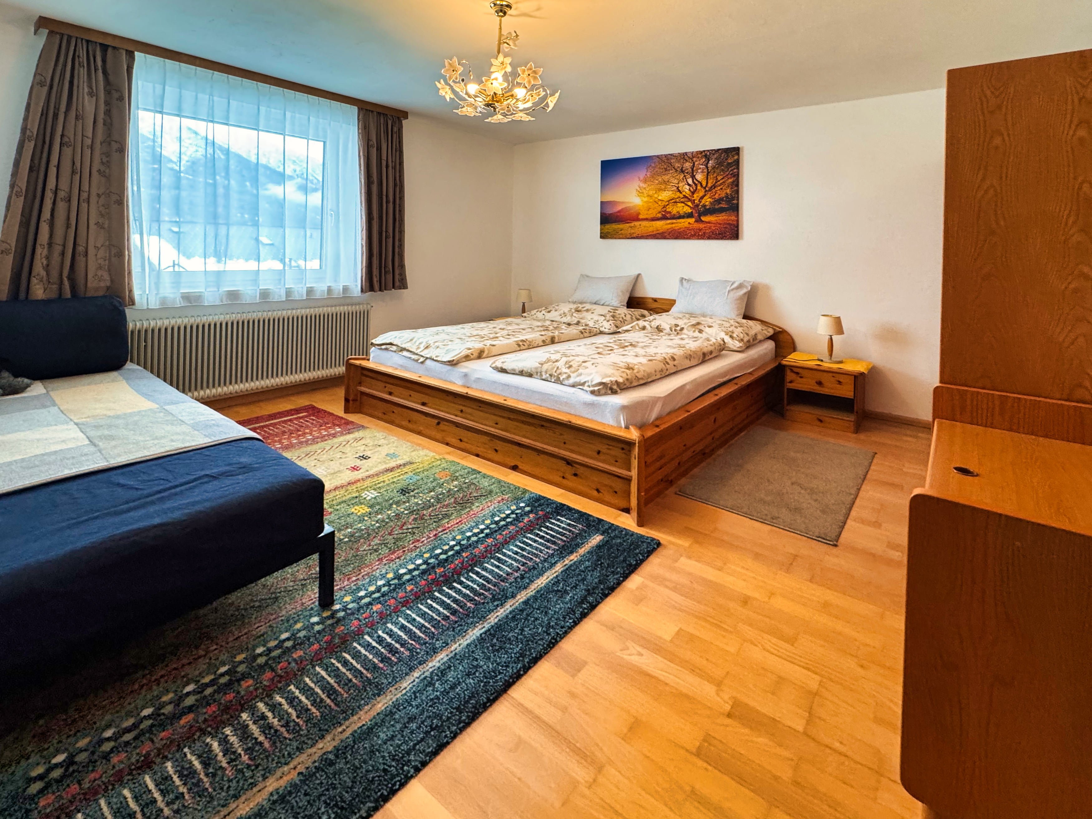 Schlafzimmer Apartment Isser